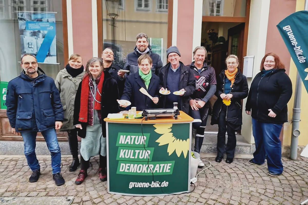 Wahlkampf mit Heiko Knopf - Bündnis 90/Die Grünen Burgenlandkreis